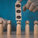 Collaboratrice victime de risques psychosociaux.